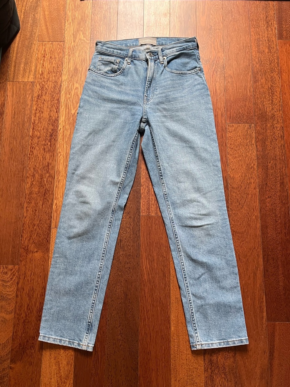 Everlane Straight-Leg Women's Jeans in Light Blue